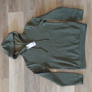 NWT Goodfellow & Co Men's Soft Hooded Pullover Green Size S